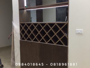 TỦ RƯỢU NHỰA MÀU VÂN GỖ - NHỰA ECOPLAST