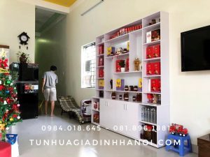 TỦ RƯỢU NHỰA MÀU VÂN GỖ - NHỰA ECOPLAST