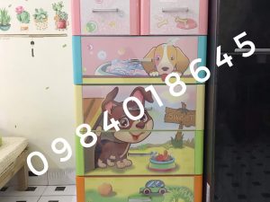 TỦ NHỰA DUY TÂN TABI L ĐA SẮC CÚN