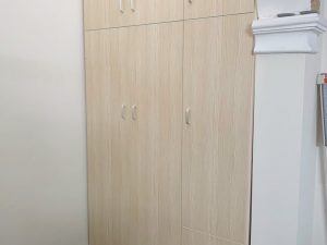 TỦ NHỰA 3 CÁNH 3 BUỒNG NGƯỜI LỚN GIA ĐÌNH - Màu Gỗ Sồi