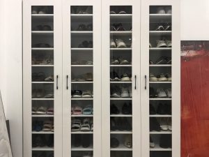 Tủ Giày Nhựa Cánh Kính