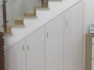 TỦ NHỰA CẦU THANG THIẾT KẾ - TỦ GẦM CẦU THANG NHỰA ĐÀI LOAN