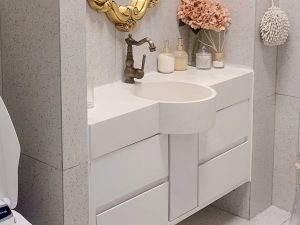 TỦ LAVABO NHỰA CHINHUEI PLUS - TỦ NHỰA LAVABO